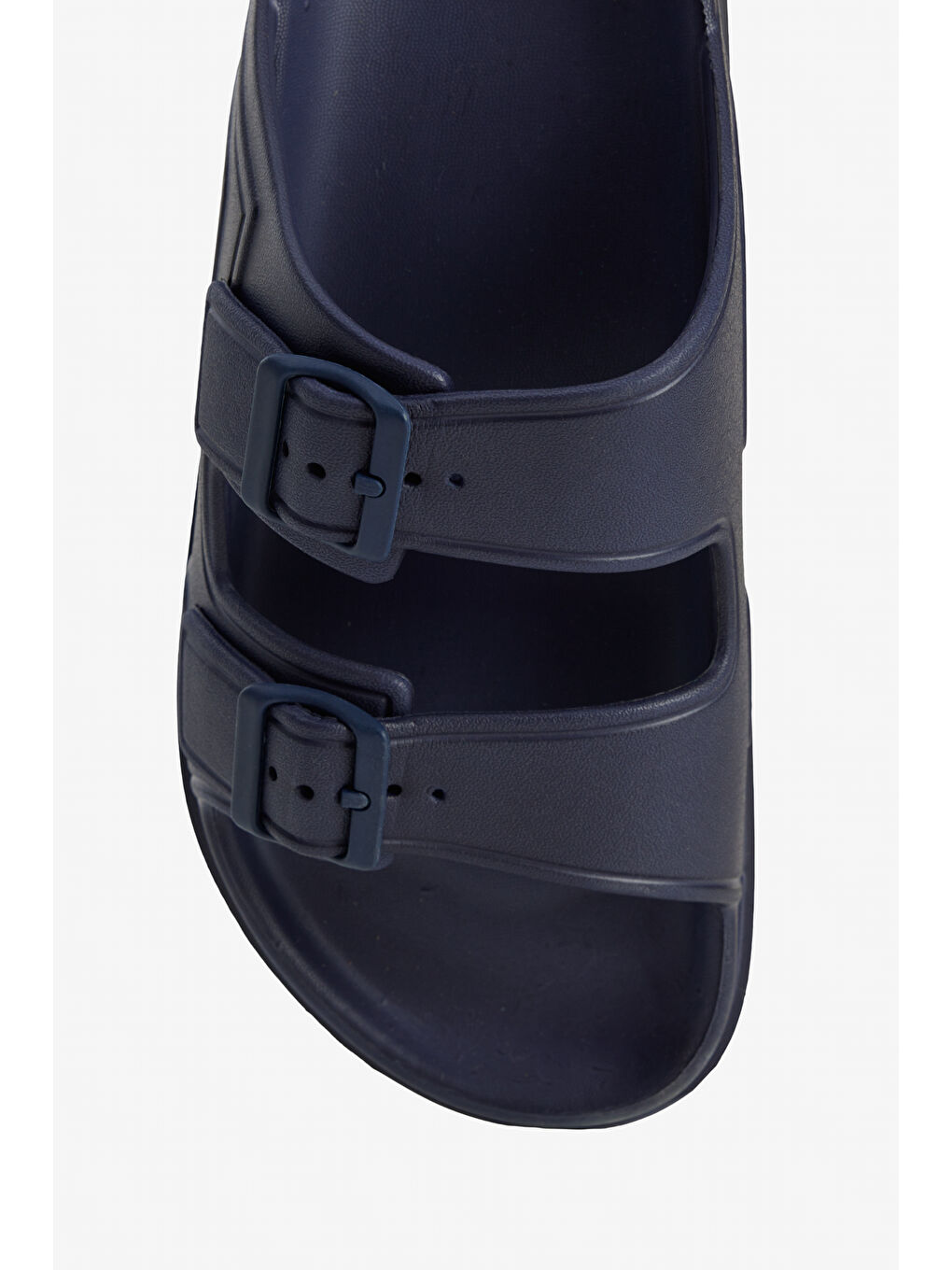 Erkek Lacivert Desensiz Terlik-2