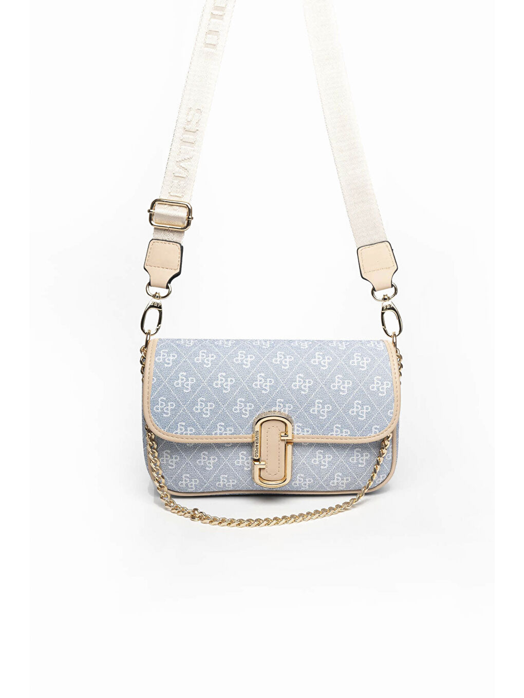 Mavi Kadın Çapraz Çanta 1171-46327 SILVER POLO ÇAPRAZ BAYAN ÇANTASI M178 MAVİ-MAT TEN-4