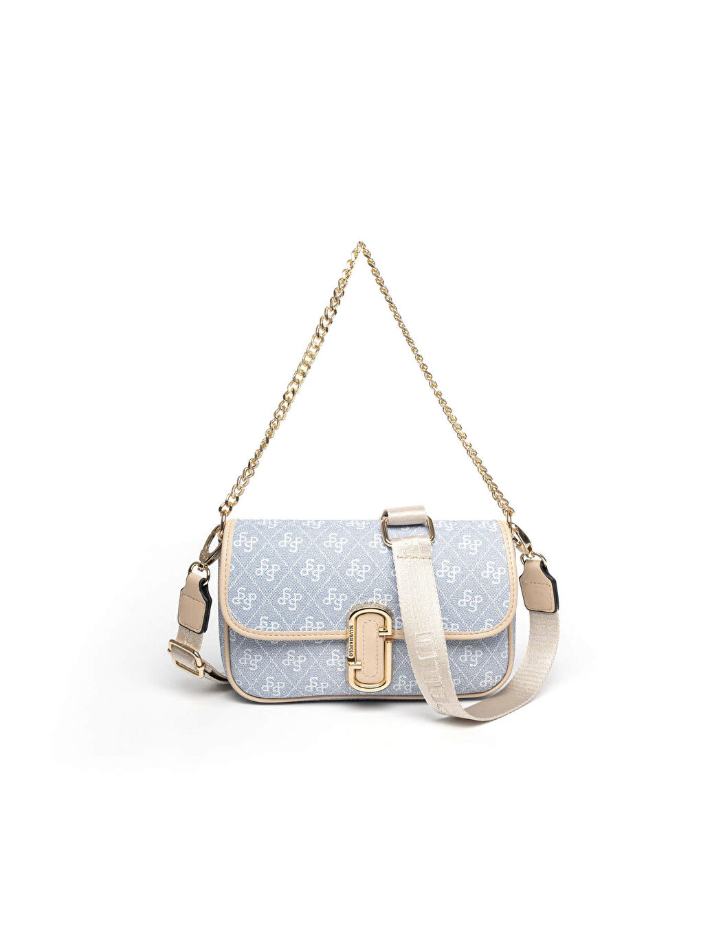 Mavi Kadın Çapraz Çanta 1171-46327 SILVER POLO ÇAPRAZ BAYAN ÇANTASI M178 MAVİ-MAT TEN-5