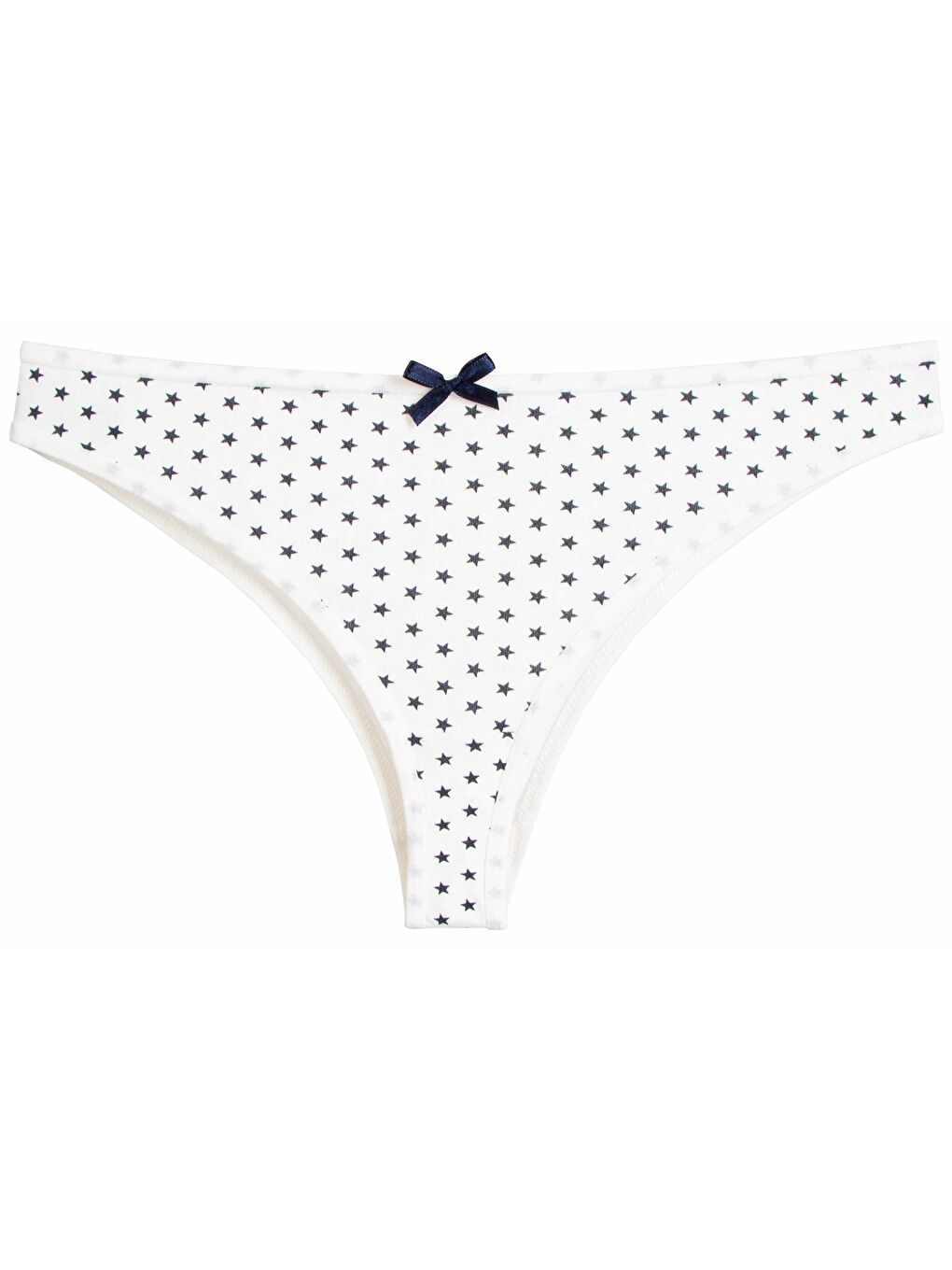 Lacivert Kadın Külot 7 li Paket Likralı Brazillian Baskılı-4