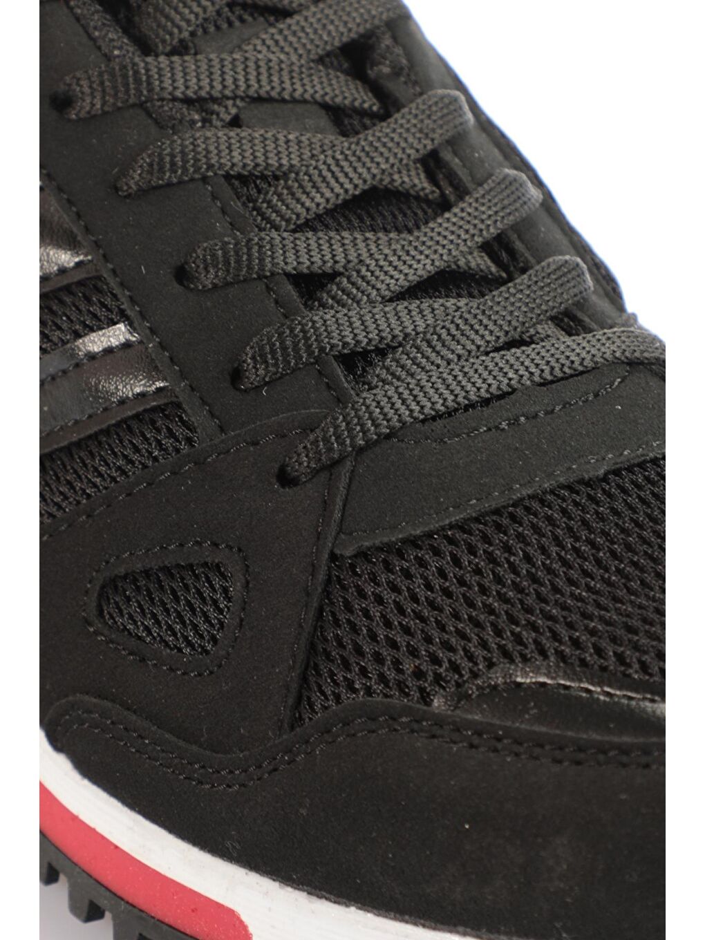 MAROON I Erkek Sneaker Ayakkabı Siyah / Kırmızı-3