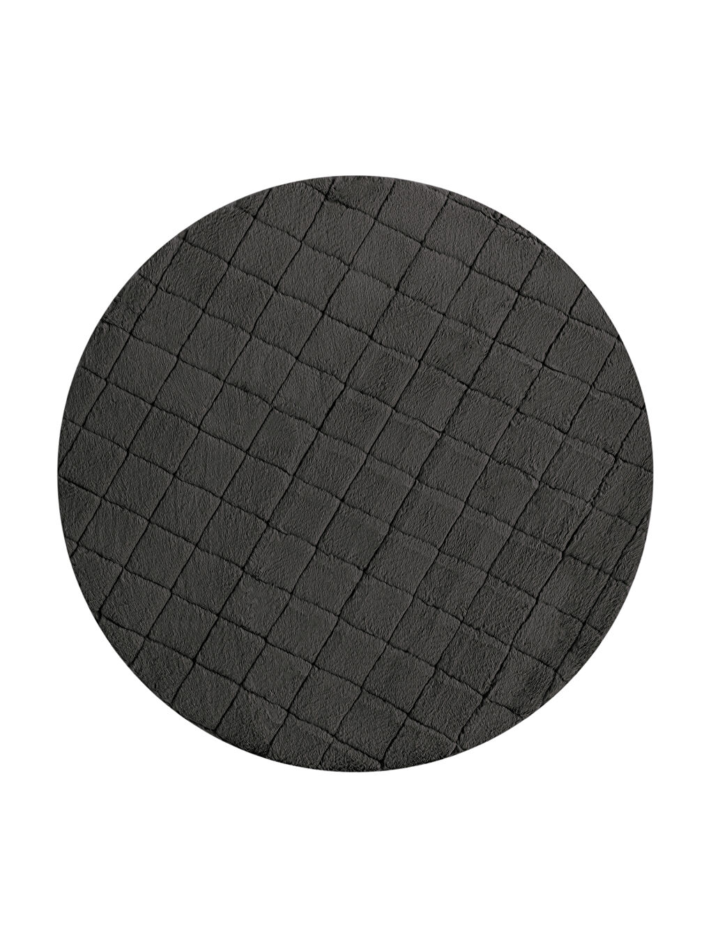 Soft Touch Rabbit Pelüş Halı Antrasit