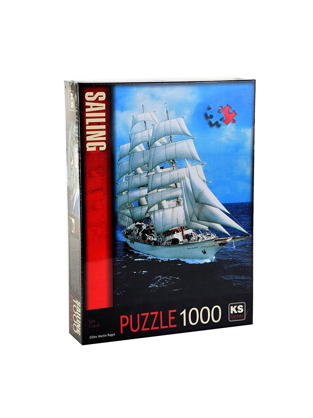 KS GAMES Renksiz Puzzle 1000 Parça Sea Cloud 11109