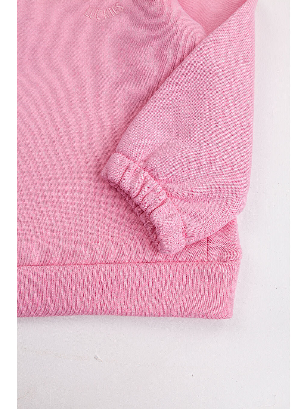 MİSSTUFFY Pembe Kız Çocuk 2'li Paket Basic Sweatshirt - 3