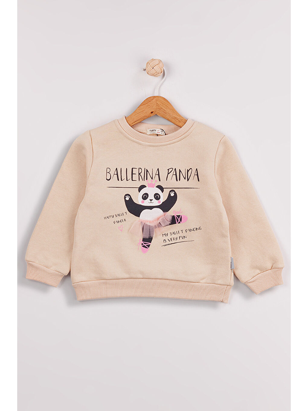 MİSSTUFFY Pembe Kız Çocuk 2'li Paket Basic Sweatshirt - 5