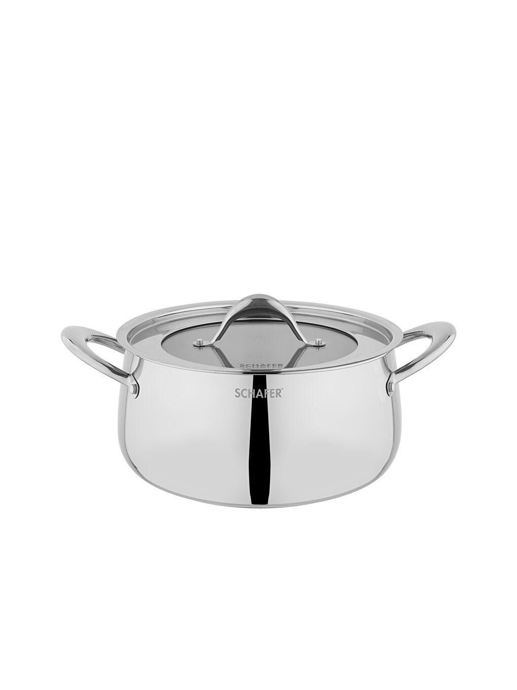 Gri Galaxy Çelik Tencere Seti 8 Parça-Inox-1