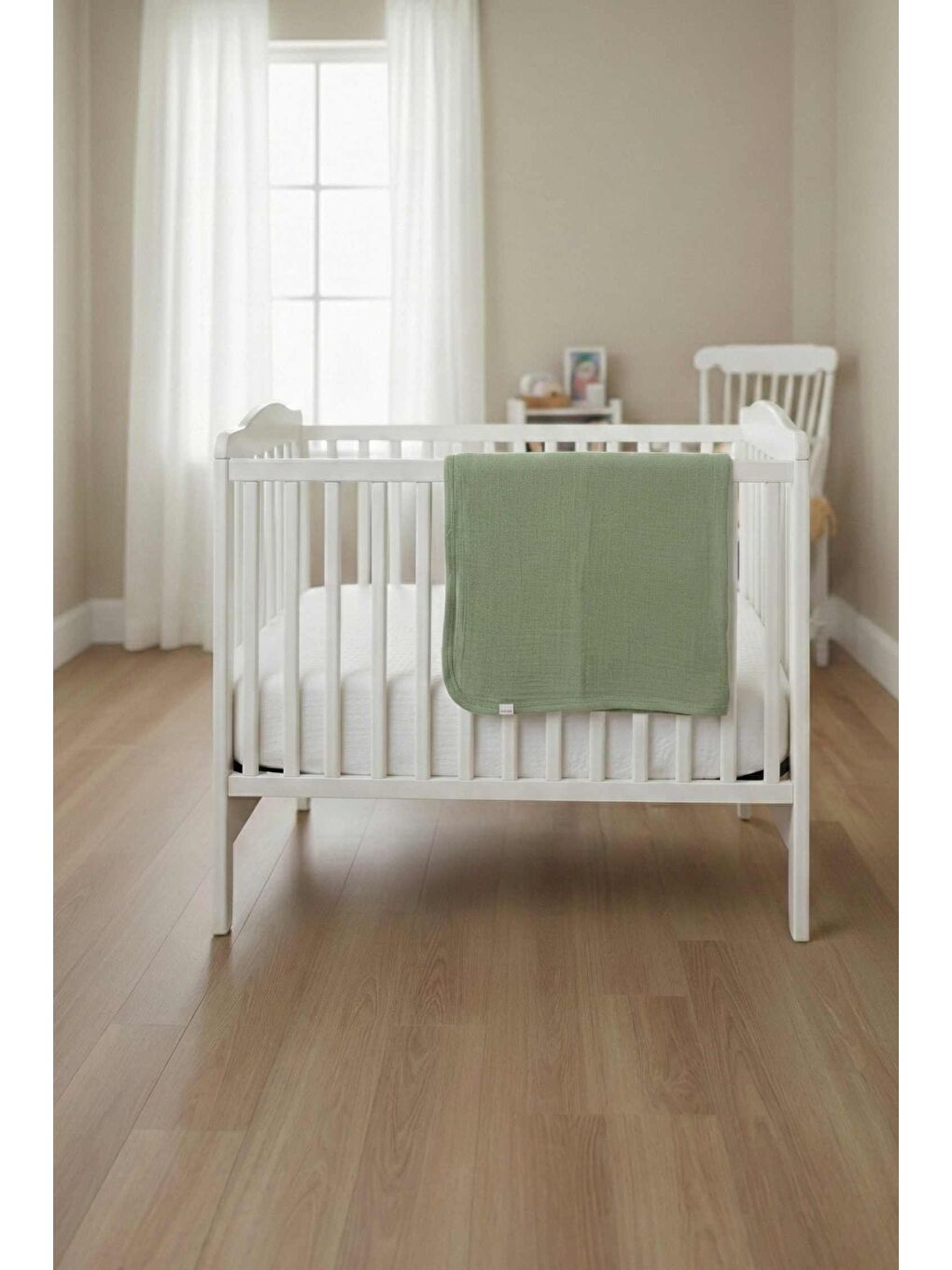 Yeşil Müslin Blanket Battaniye-1