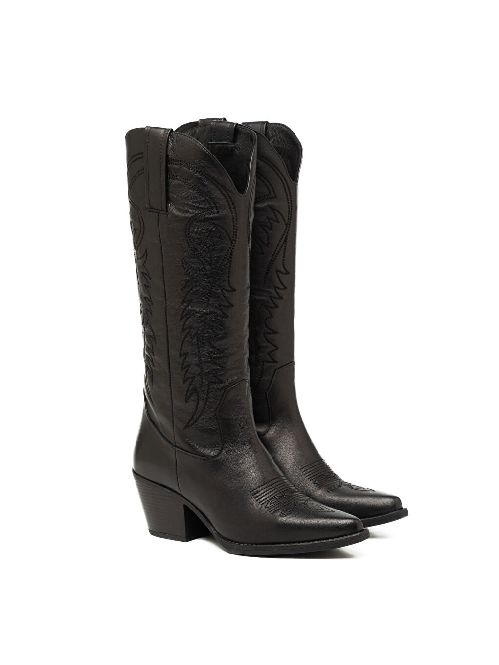 Siyah Kadın Çizme 25K8605 Skin-2