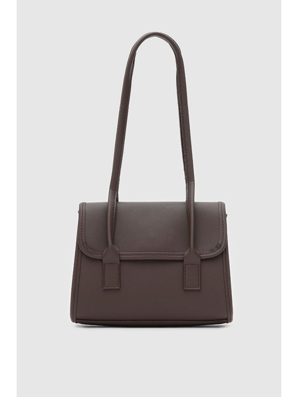 Kahverengi Mioni Omuz Çantası Acı Kahve