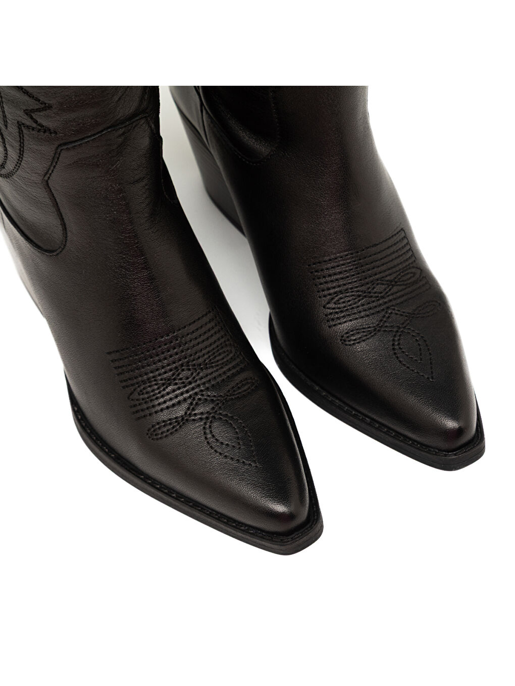 Siyah Kadın Çizme 25K8605 Skin-4