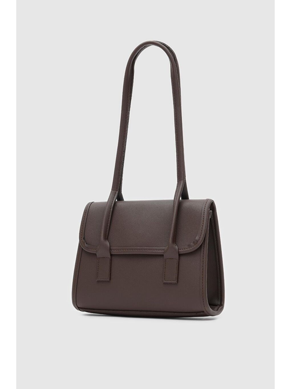 Kahverengi Mioni Omuz Çantası Acı Kahve-1