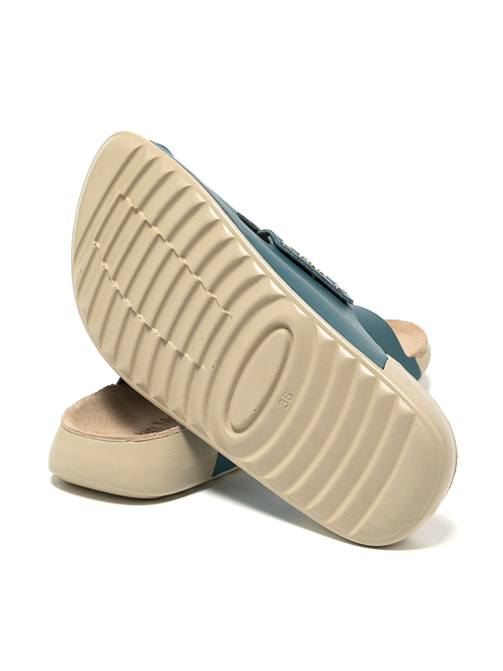 Kadın Terlik MAR-25Y-050-P26 Mavi Cilt-4