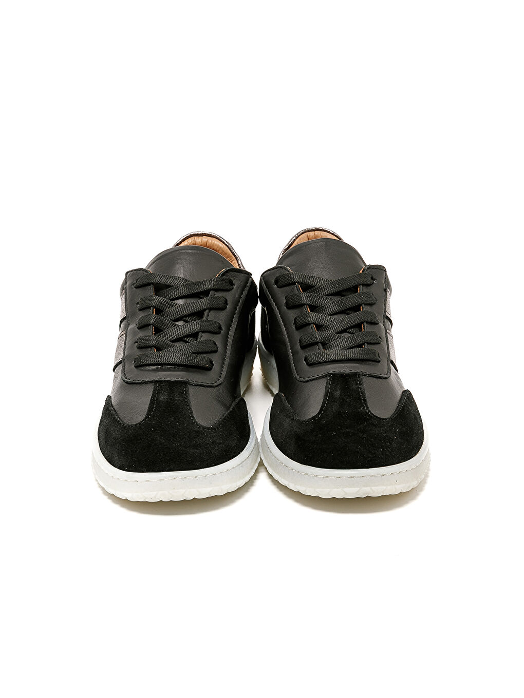 Kadın Sneaker ( Günlük) RC-25Y-055-M2004 Siyah Süet-Siyah Cilt-Siyah Rugan-3