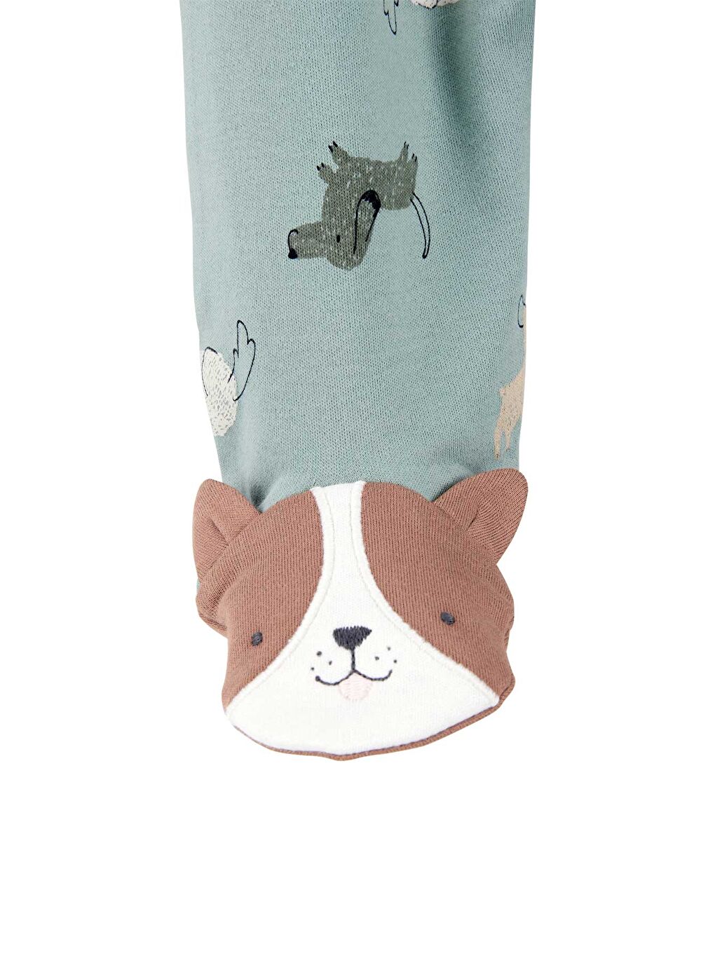 Erkek Bebek Yeşil Uyku Tulumu-1