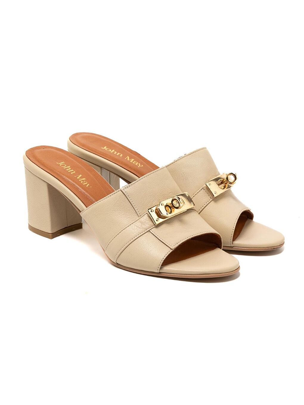 Bej Kadın Terlik MAR-25Y-166-2025 Krem-2