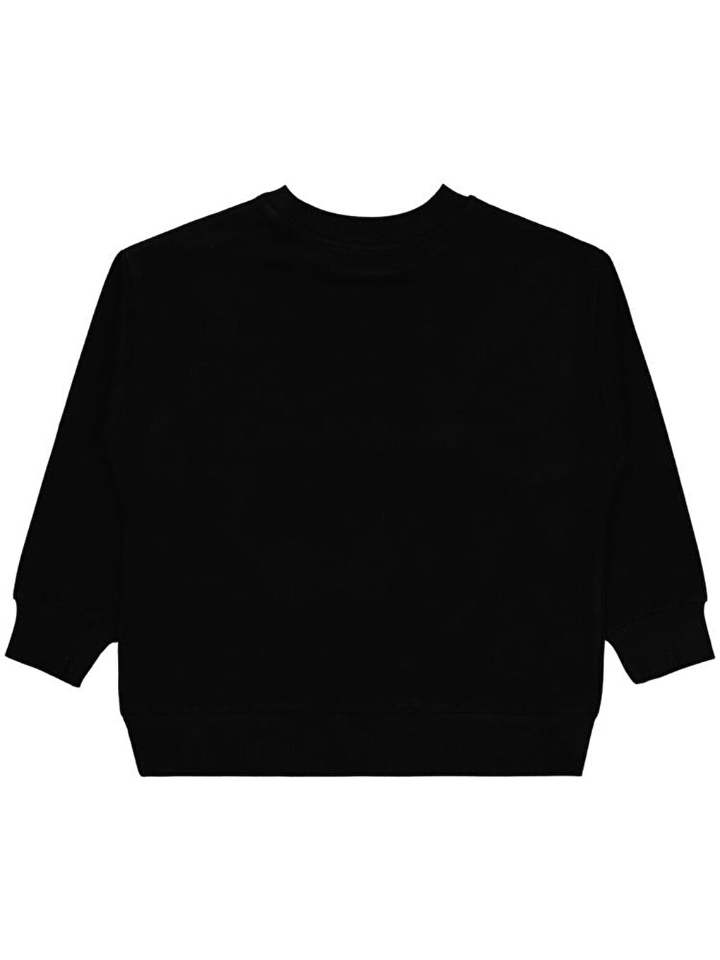 Boys No Etiketli 6-9 Yaş Sweatshırt - Siyah6-7 Yaş-1