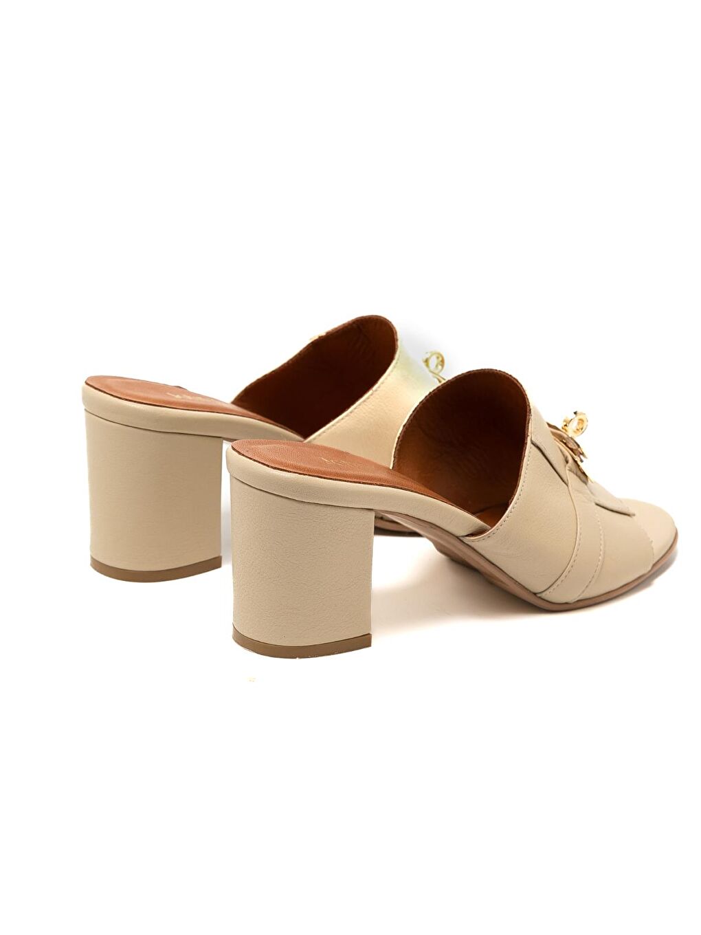 Bej Kadın Terlik MAR-25Y-166-2025 Krem-3