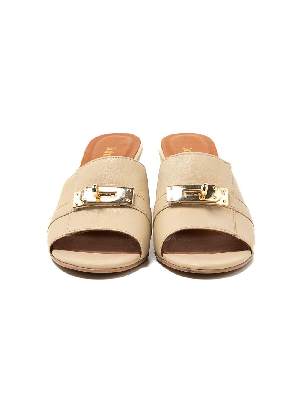 Bej Kadın Terlik MAR-25Y-166-2025 Krem-5