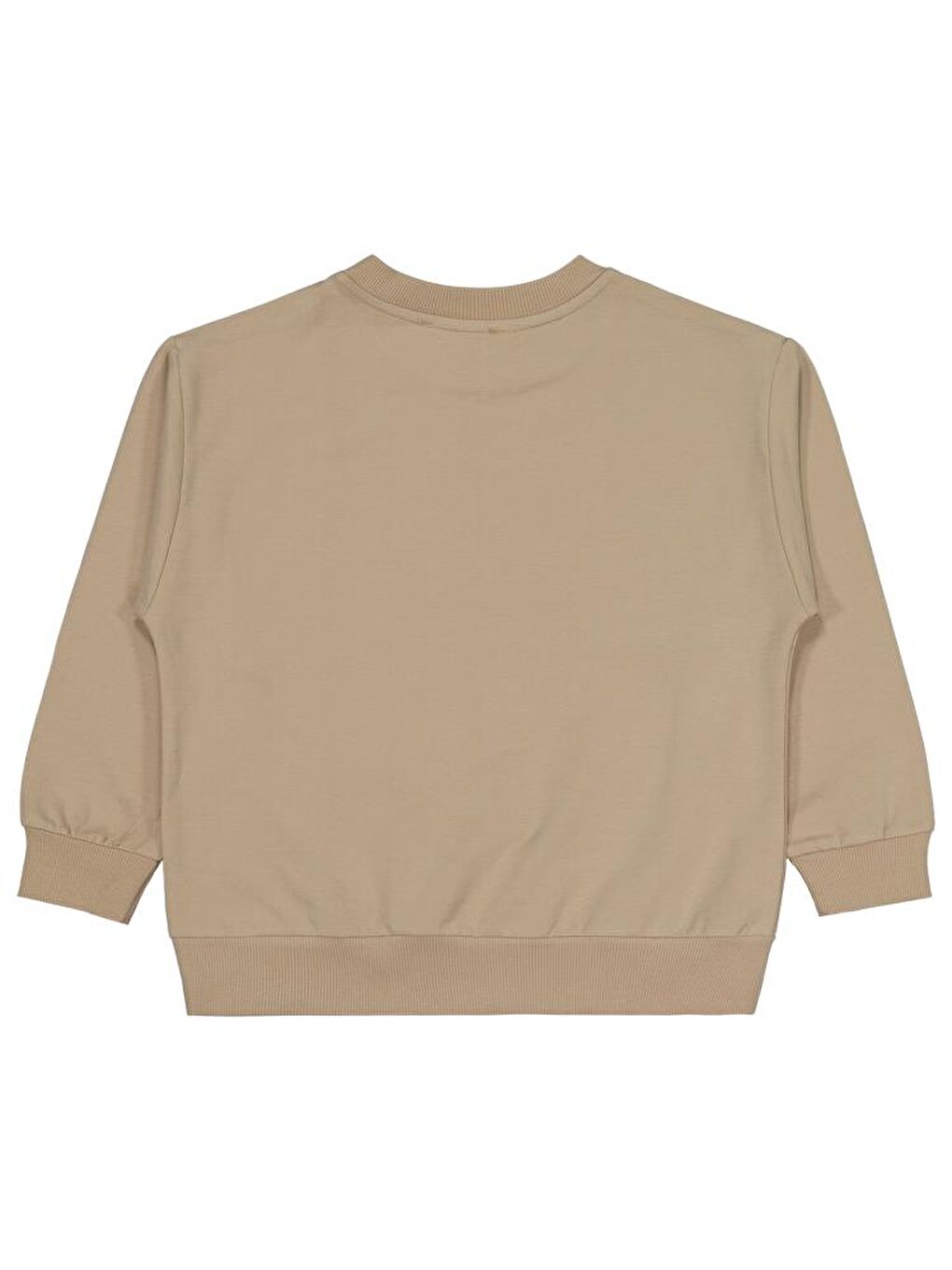 Boys No Etiketli 10-13 Yaş Sweatshırt - Bej 11-12 Yaş-1