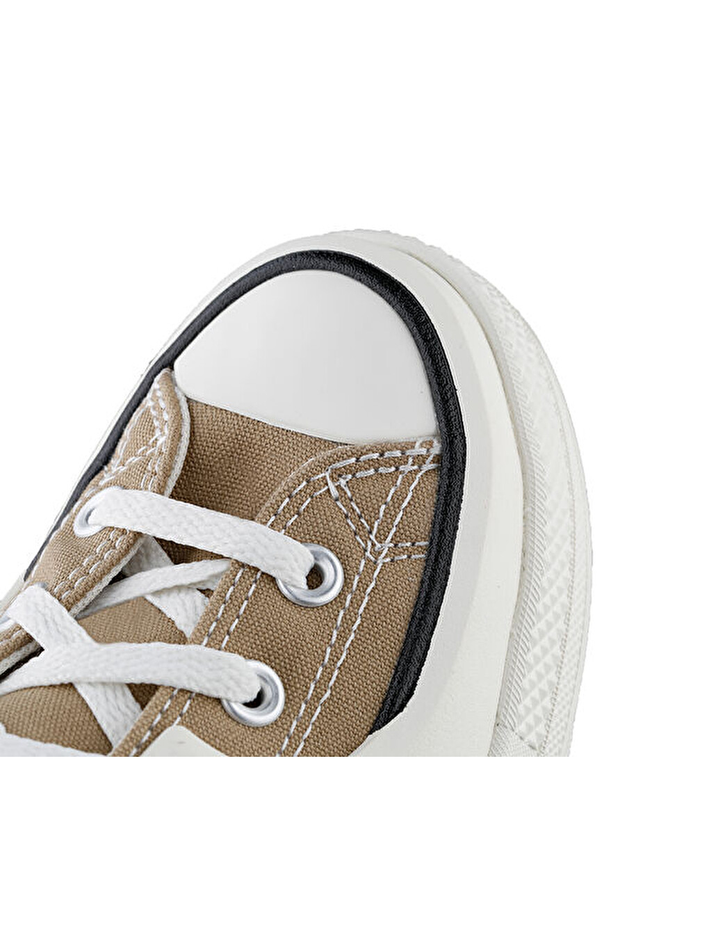 Ekru Chuck Taylor All Star Construct Kadın Günlük Ayakkabı A03876c Krem-5