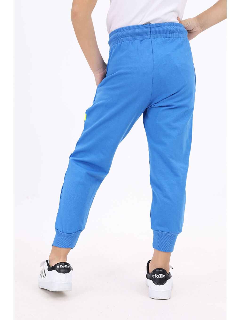 Mavi Erkek Çocuk Baskılı Eşofman Alt-1