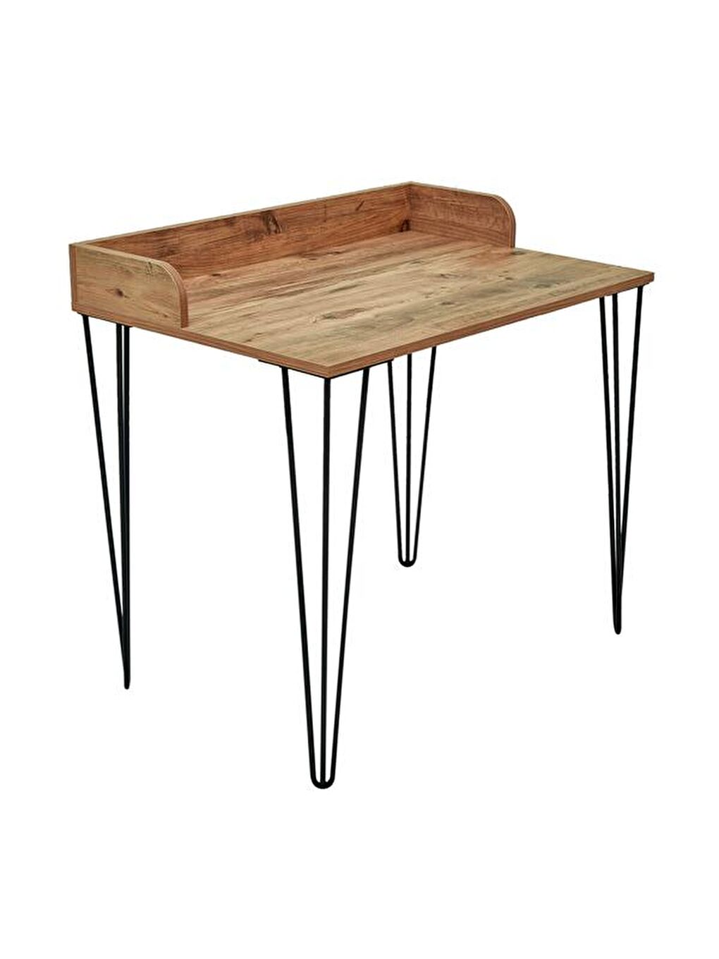 Kahverengi Modern Çalışma Masası - Atlantik Çam