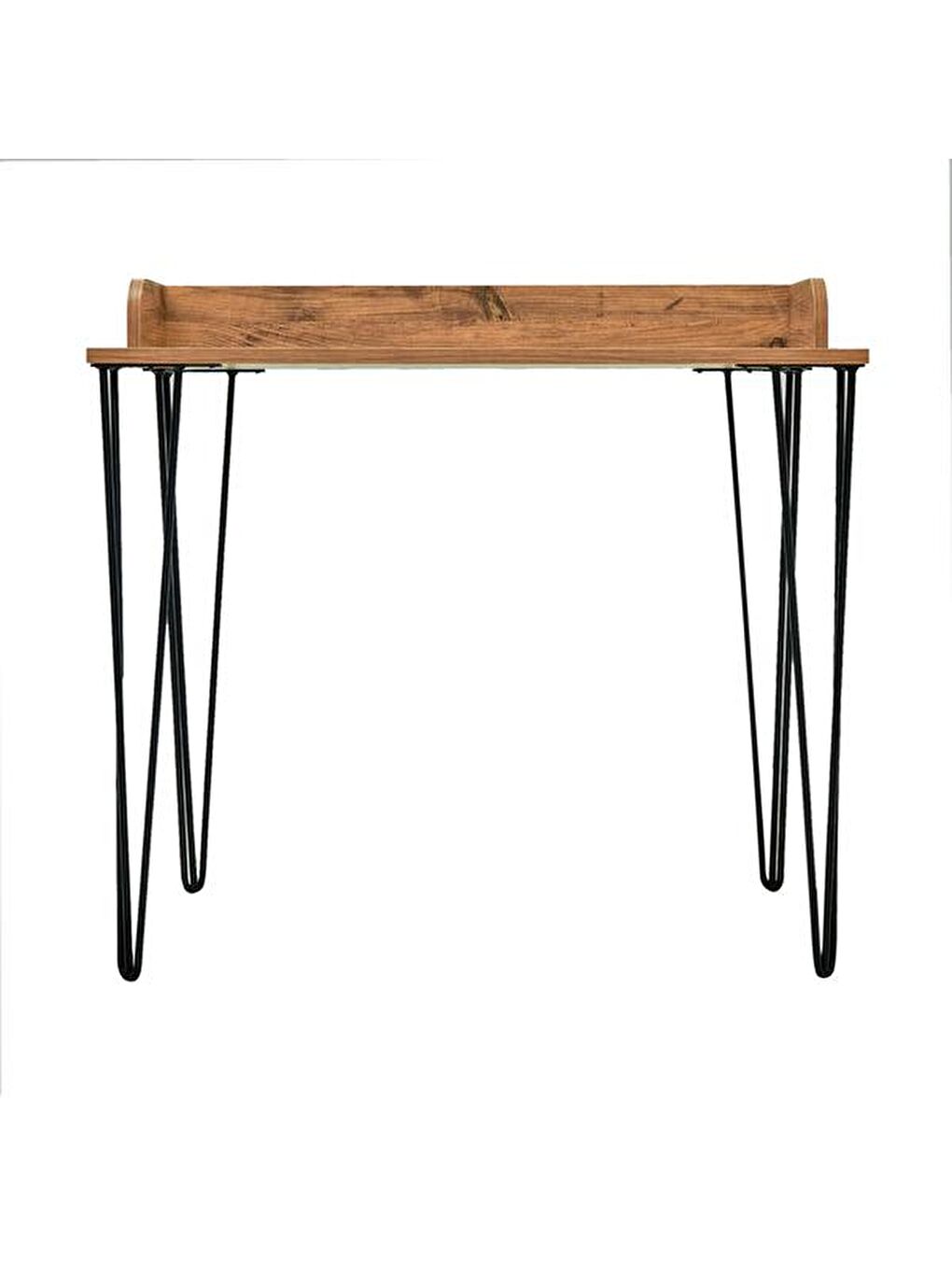 Kahverengi Modern Çalışma Masası - Atlantik Çam-4