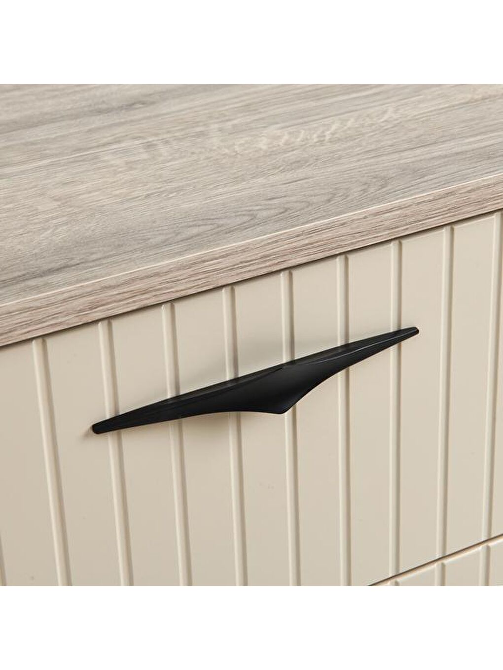 Karışık Venka Konsol - Vizon / Rustik Meşe-5