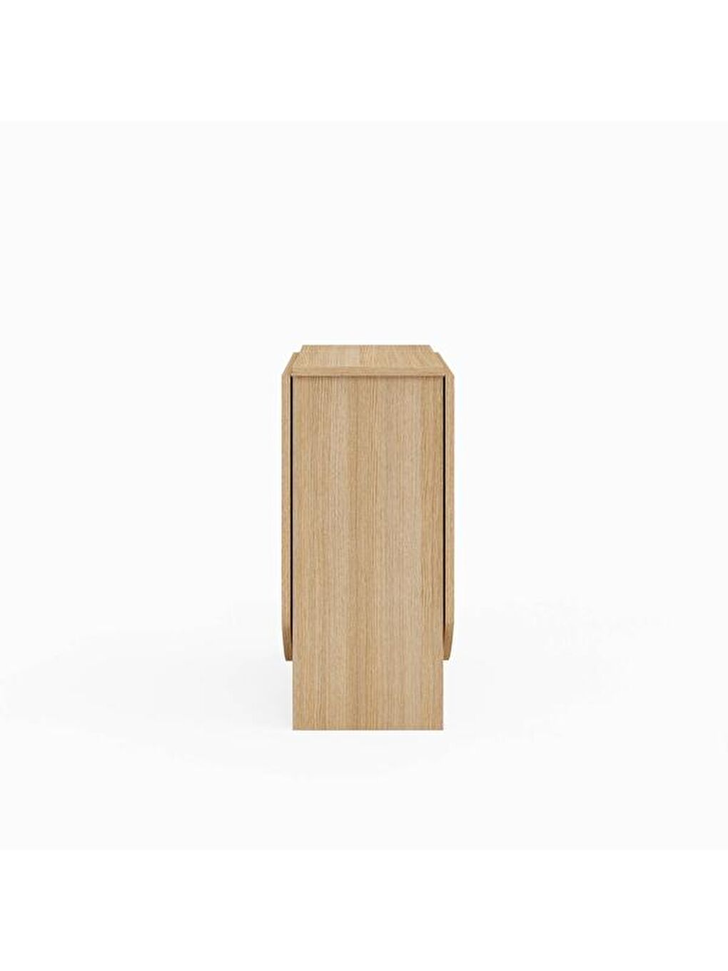 Kahverengi Nordic Katlanır Masa - Açık Meşe-8