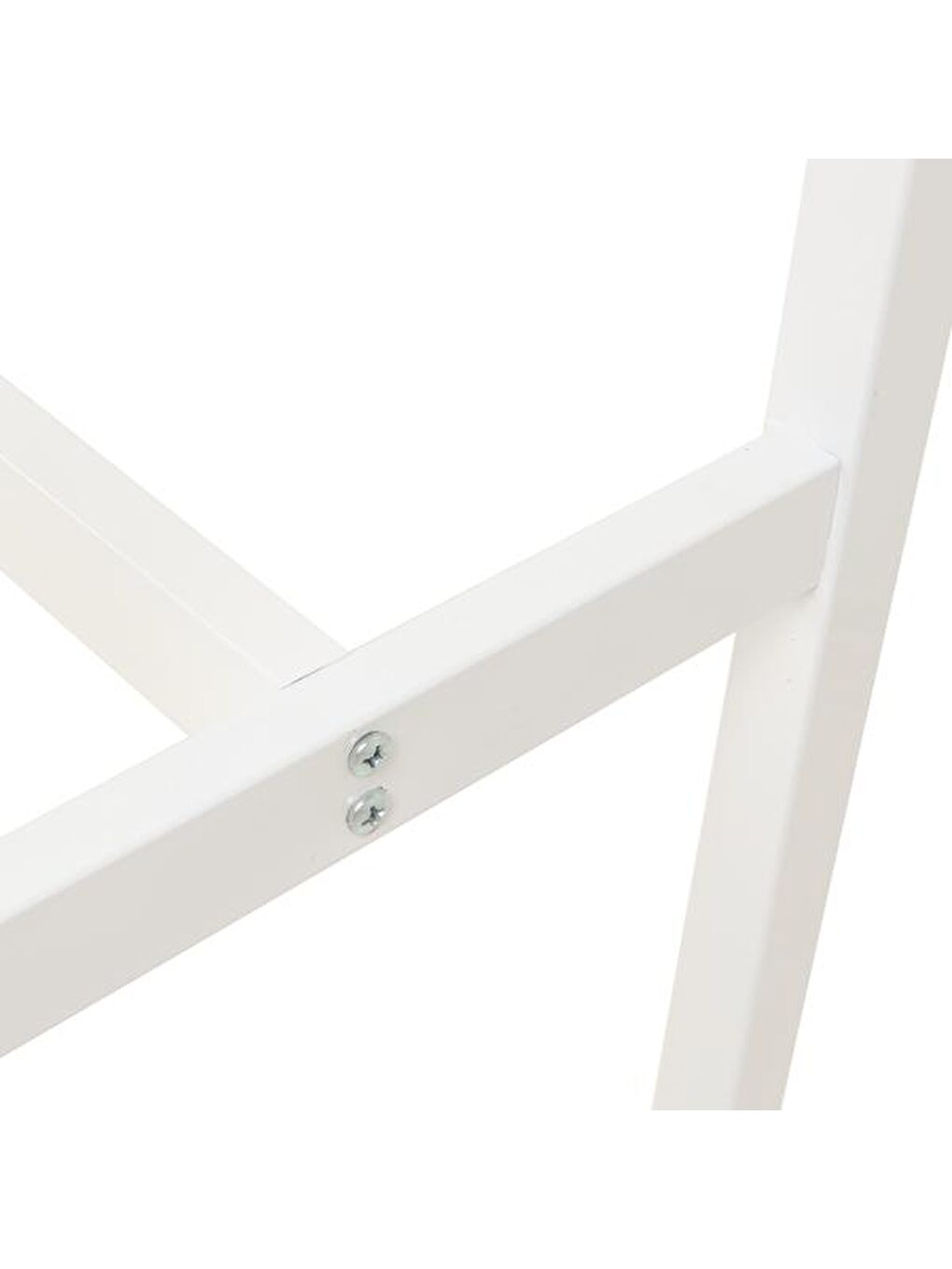 Kahverengi 2 Tabureli Bar Masası Seti - Karina Meşe / Beyaz - 100 cm-8