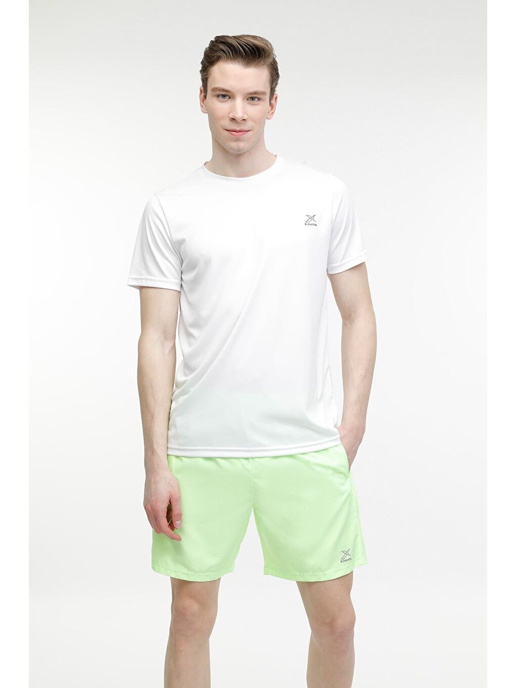 MB CARLO 19SN337 3FX Neon Yeşil Erkek Deniz Şortu-4