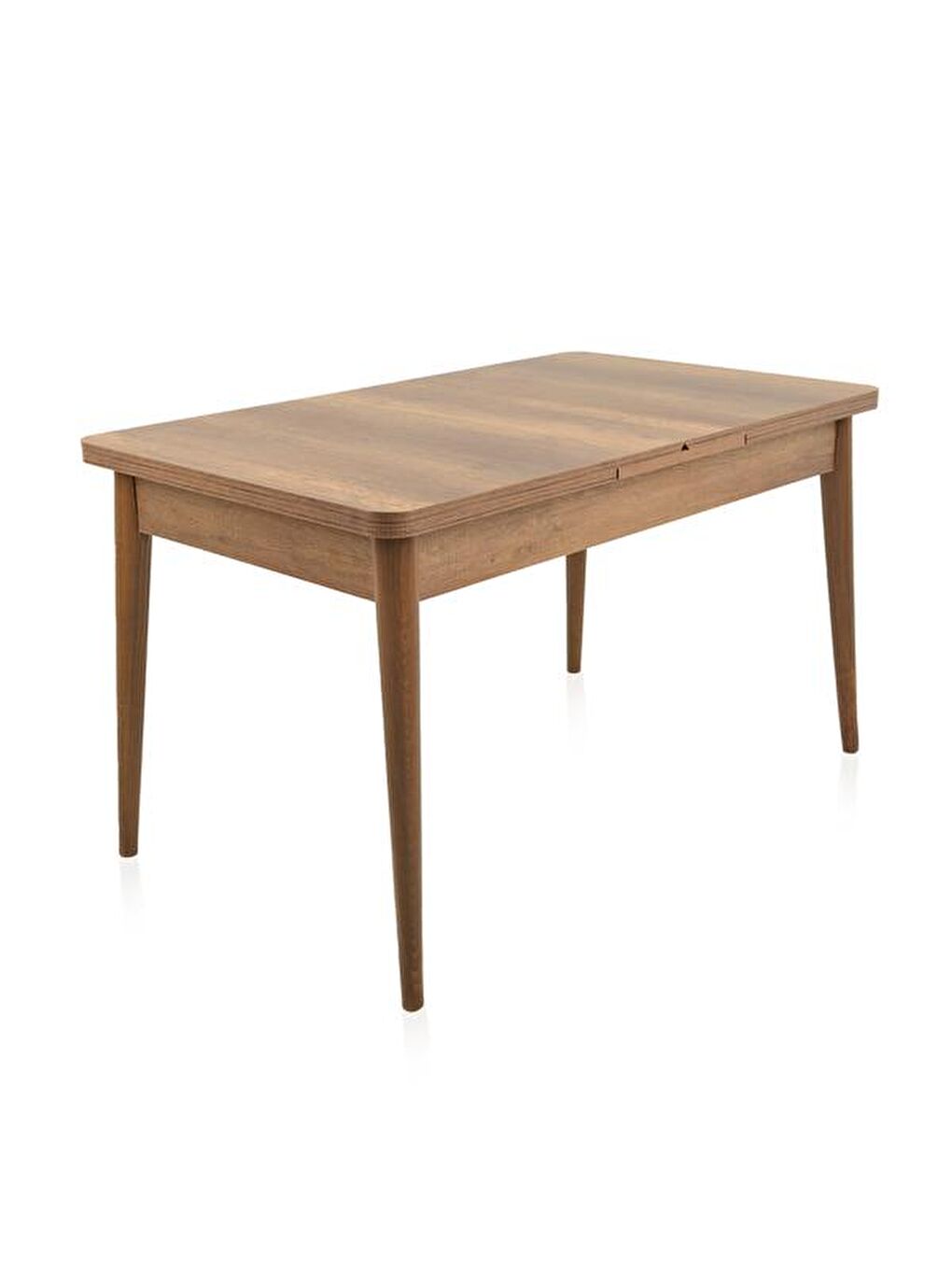 Kahverengi Elit Açılır Kapanır Masa - Barok Ceviz - 130 cm-10
