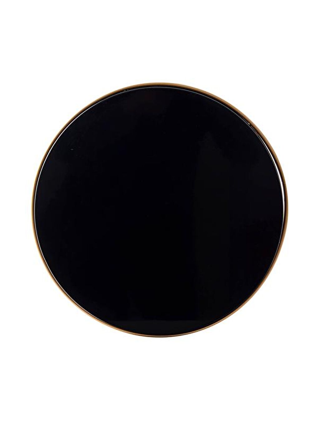 Kahverengi Mantar Yan Sehpa - Antik / Siyah-3