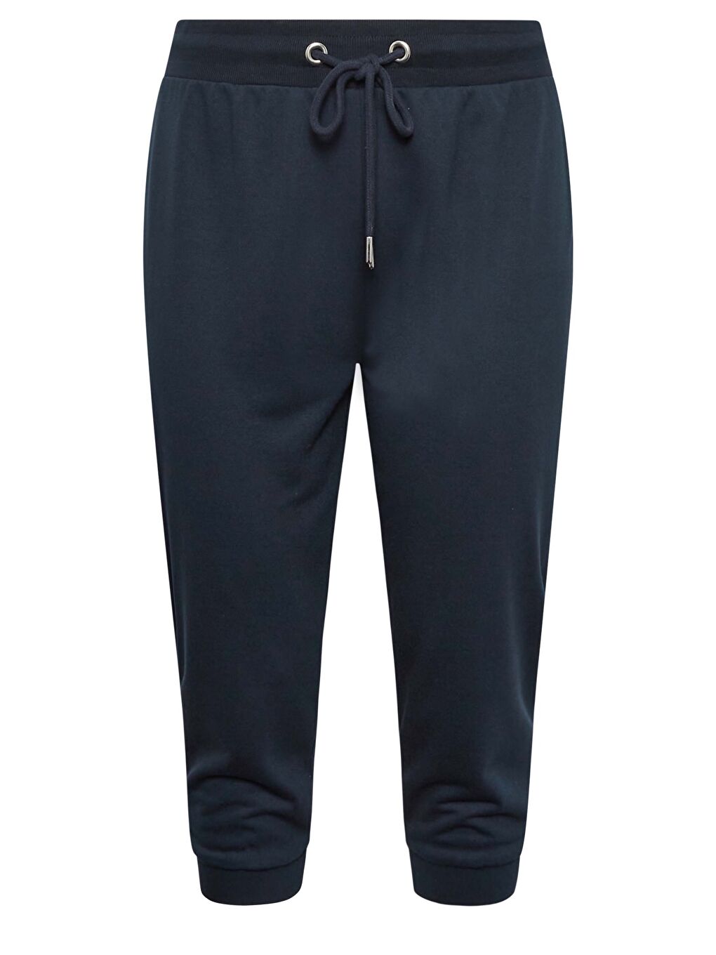 Lacivert Büyük Beden Beli Ve Paçası Lastikli Dar Paça Jogger Pantolon 144834-4