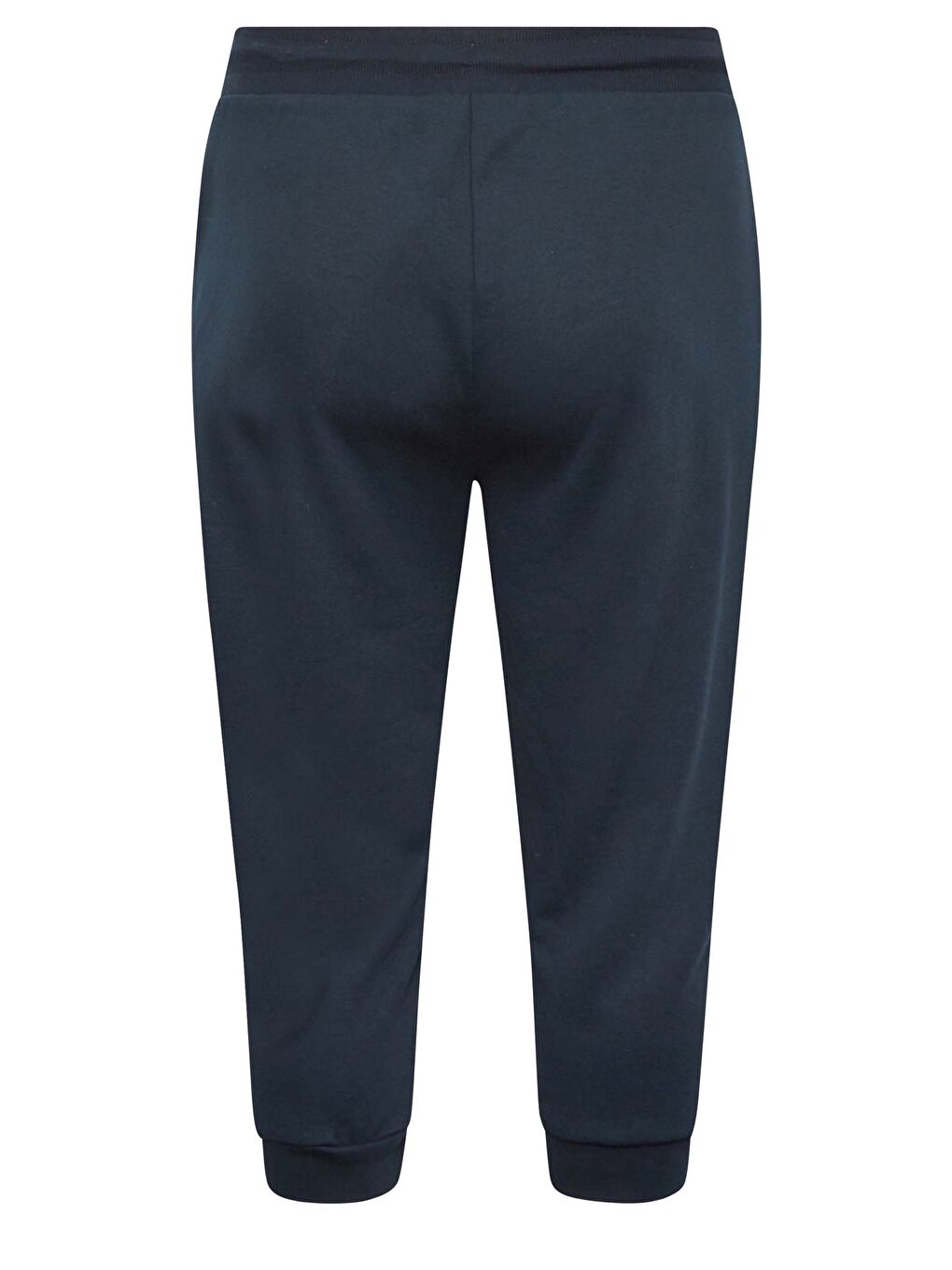 Lacivert Büyük Beden Beli Ve Paçası Lastikli Dar Paça Jogger Pantolon 144834-5