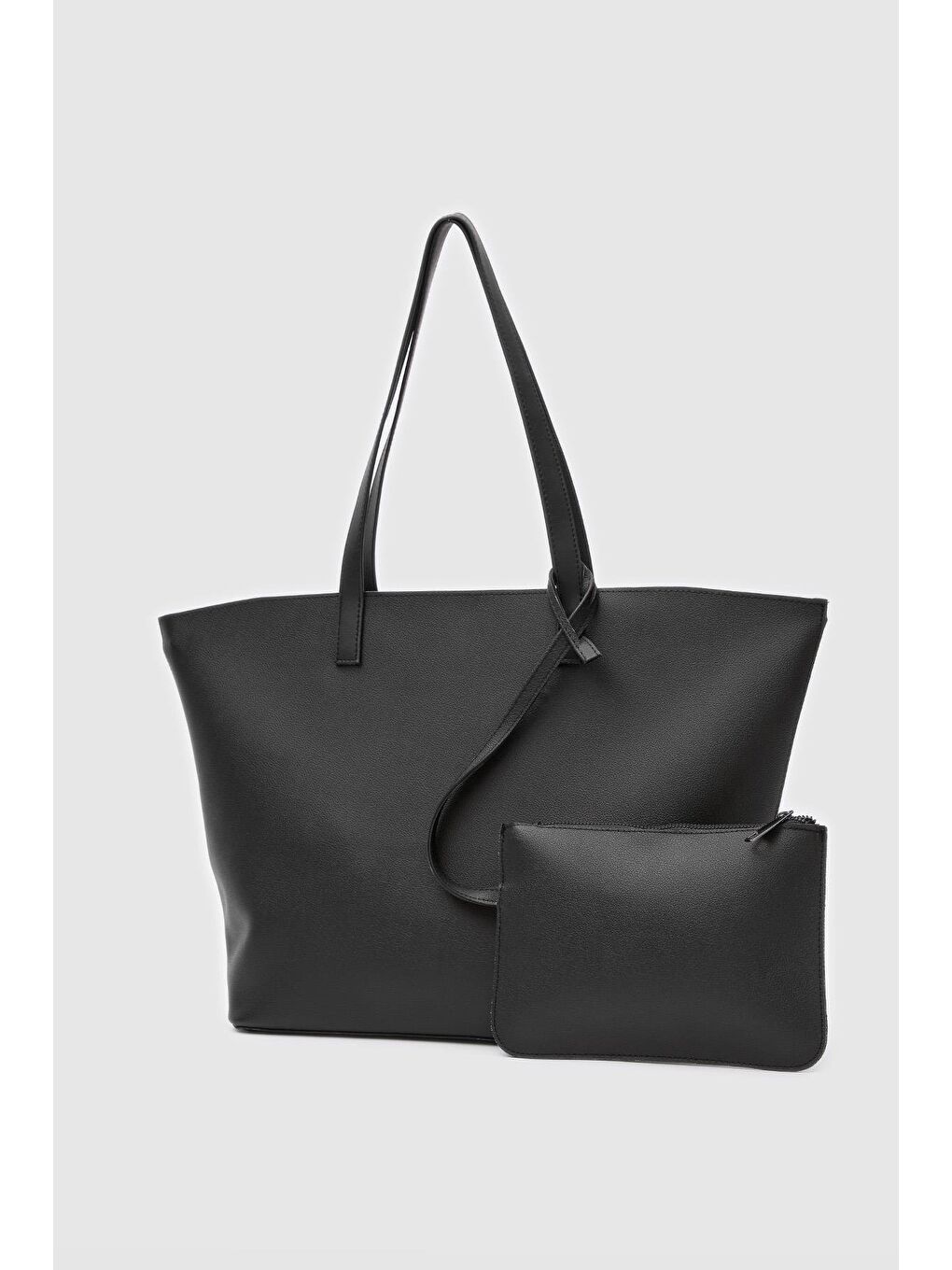 Carrie Cüzdanlı Omuz Çantası Siyah-1