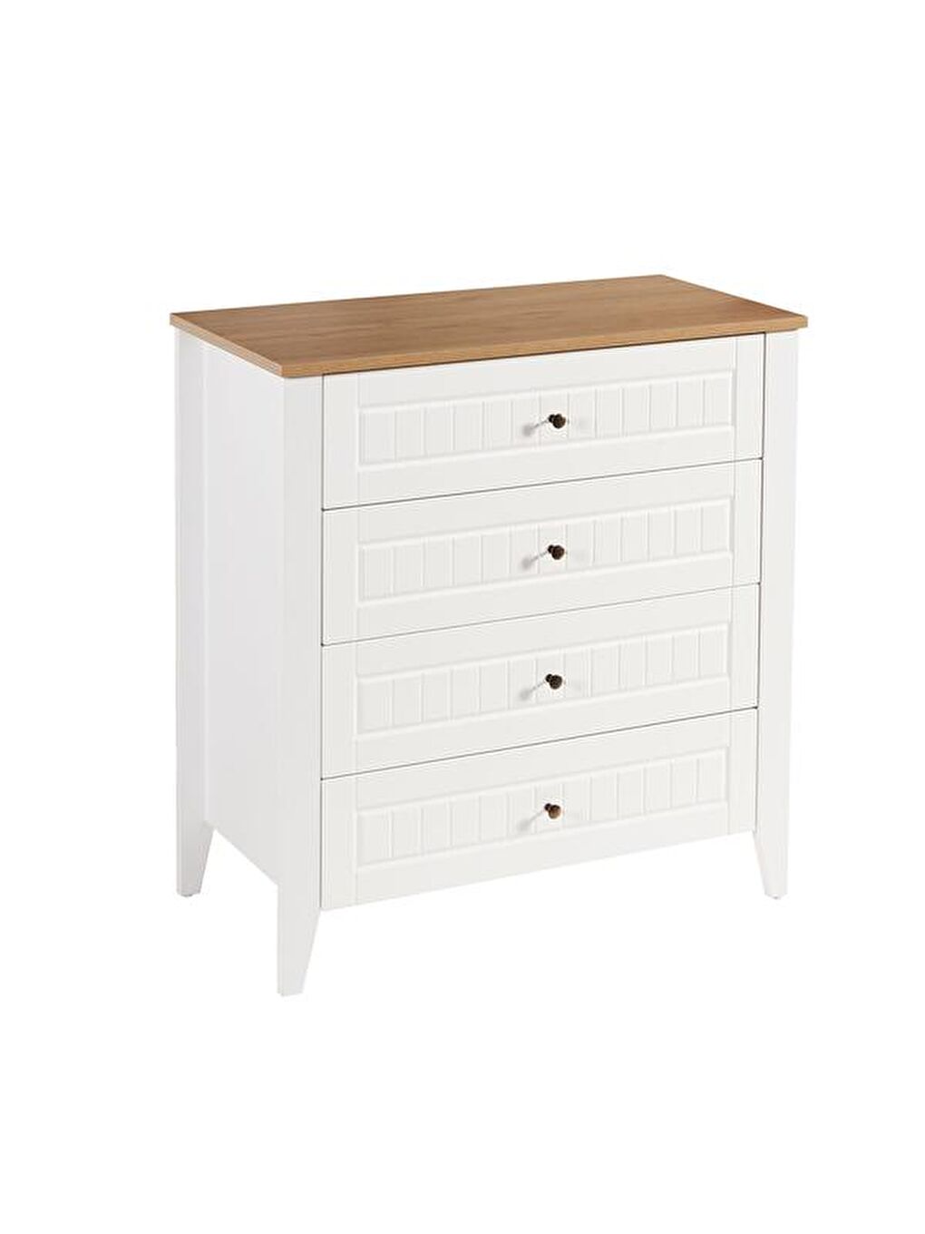 Mona Şifonyer - Beyaz / Sepet-2