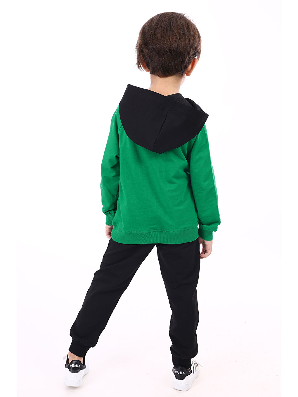 Yeşil Erkek Çocuk Baskılı Eşofman Takım-1