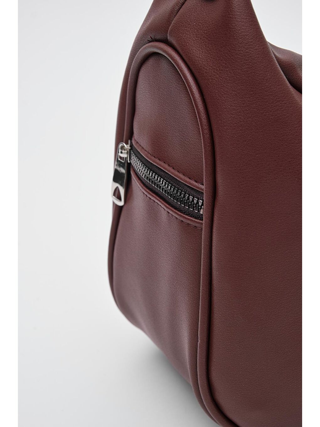 Bordo Este Omuz Çantası Fındık Kabuğu-4