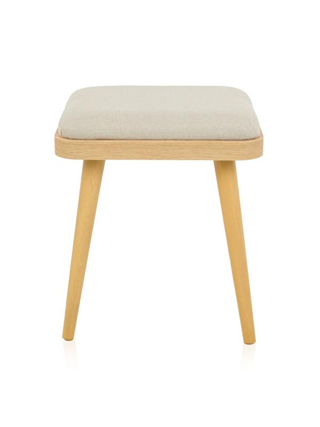 Kahverengi Bono Ortadan Açılır Masa Takımı - Karina Meşe / Krem - 110 cm-11