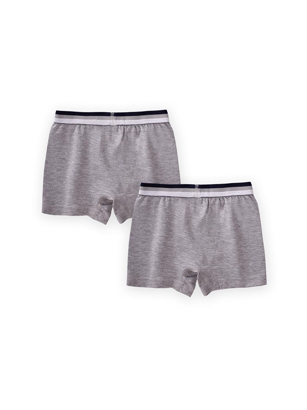 İkili Boxer 2-9 Yaş Gri-1