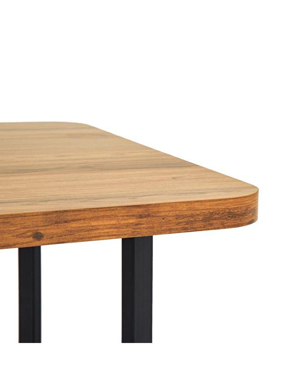 Kahverengi Lotus Metal Ayaklı Masa - Legnano-2