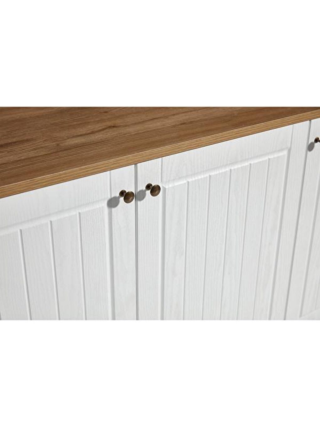 Kahverengi Mona Konsol - Beyaz / Sepet-2