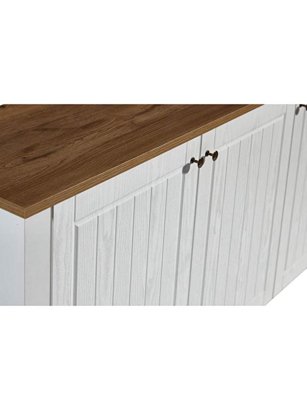 Kahverengi Mona Konsol - Beyaz / Sepet-4