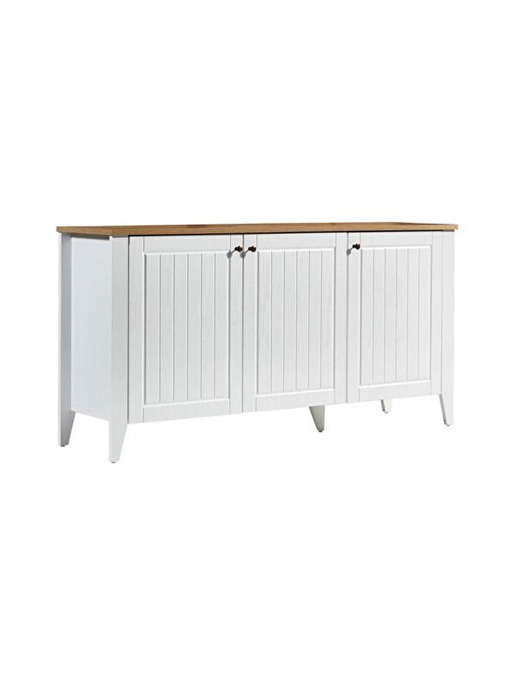 Kahverengi Mona Konsol - Beyaz / Sepet-5