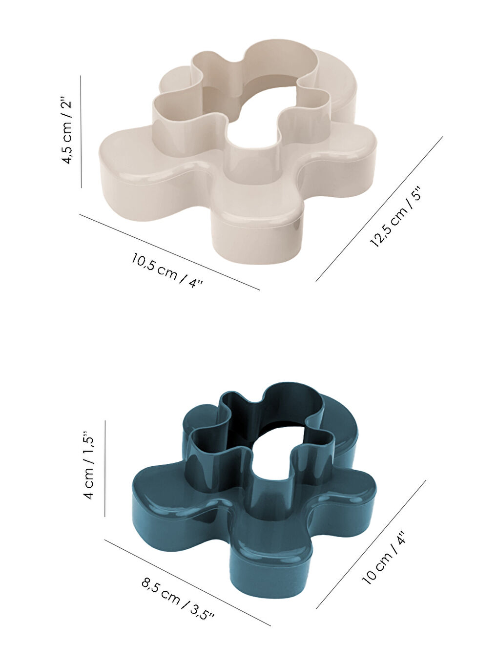 Karışık 2'li Gingerman Kurabiye Kalıbı-4