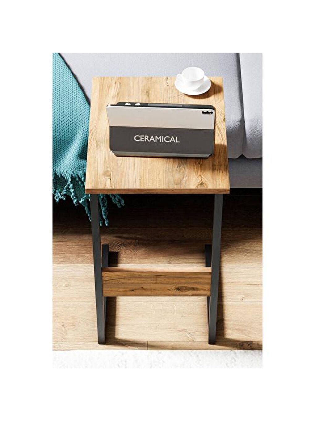 Lila C Sehpa - Ebru / Siyah - 67 cm-8