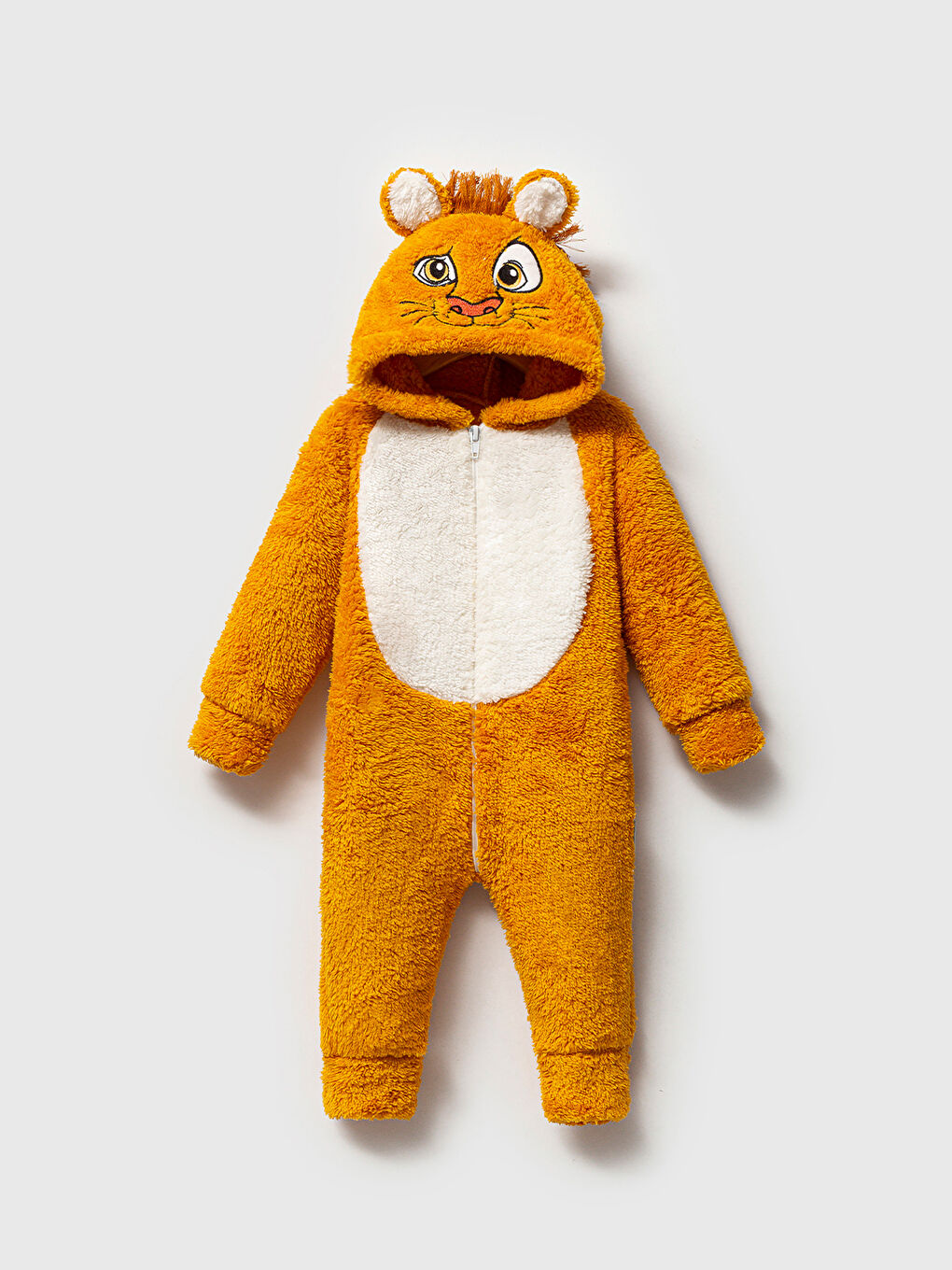 Kahverengi Welsoft Aslan Desenli Kışlık  Uyku Tulumu 1–6 Yaş