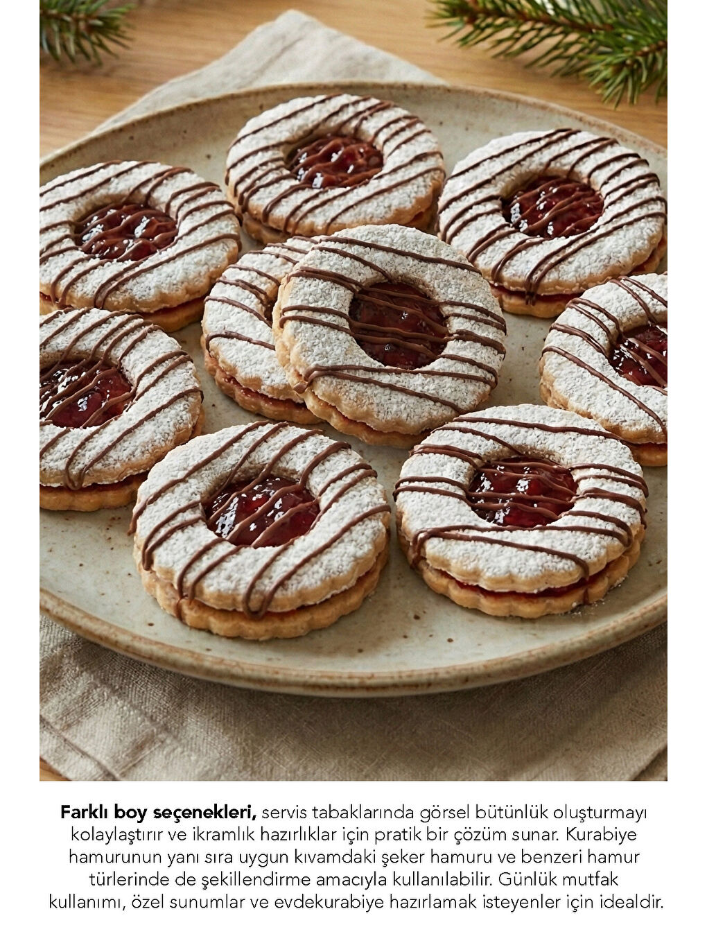 Karışık 3'lü Yuvarlak Kurabiye Kalıbı-3