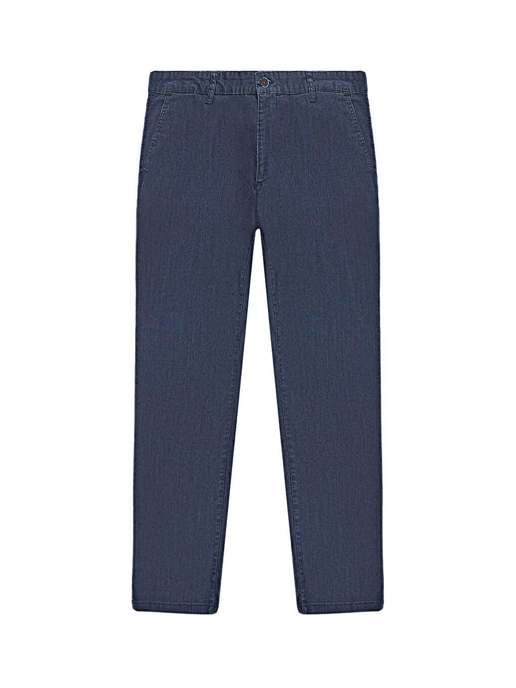 Lacivert Regular Fit Denim Look Jean Pantolon